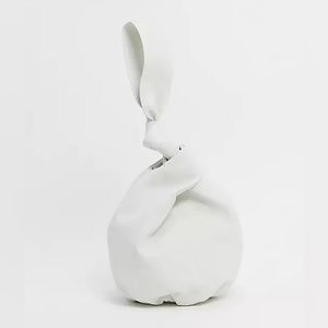 Mango Knot Bag in White/Cream